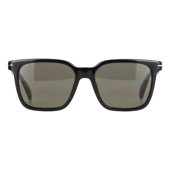 New DAVID BECKHAM Signature Black Square DB 1199/G/S 807IR Sunglasses Women - Picture 2 of 4